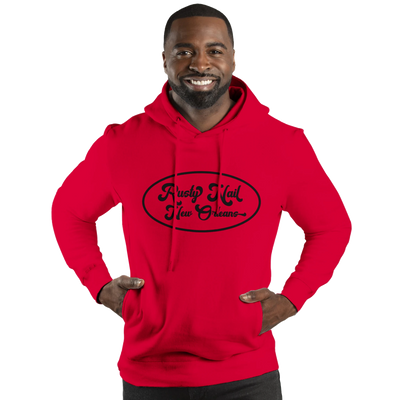 The Rusty Nail Script Hoodie Red